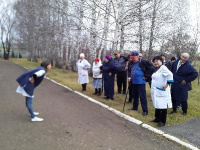 Прогулка с врачом в Буздякской ЦРБ