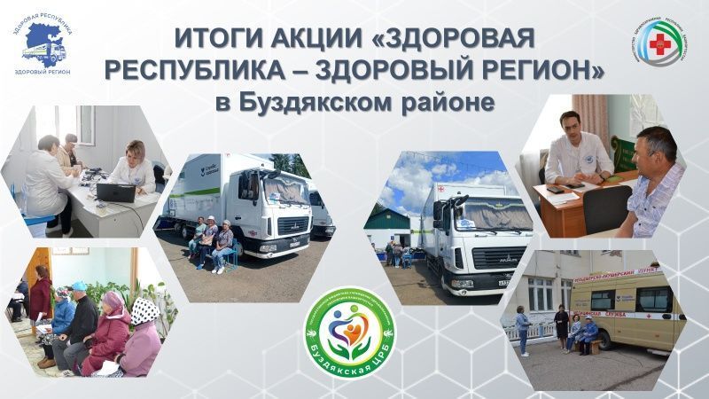 "Поезд здоровья" завершил свою работу в Буздякском районе
